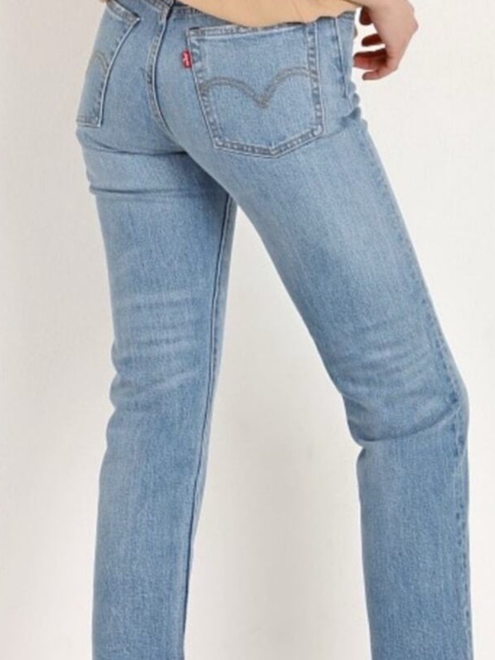 Levi’s Women’s High-Rise Straight Leg Denim
